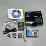 Panasonic LUMIX ZS7 12.1 Megapixel Camera with 12X Optical Zoom - Blue - Works