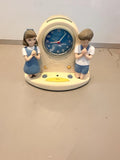 Vintage Soundesign God Bless My Family Alarm Clock~Prayer~Hymn Model Battery Battery