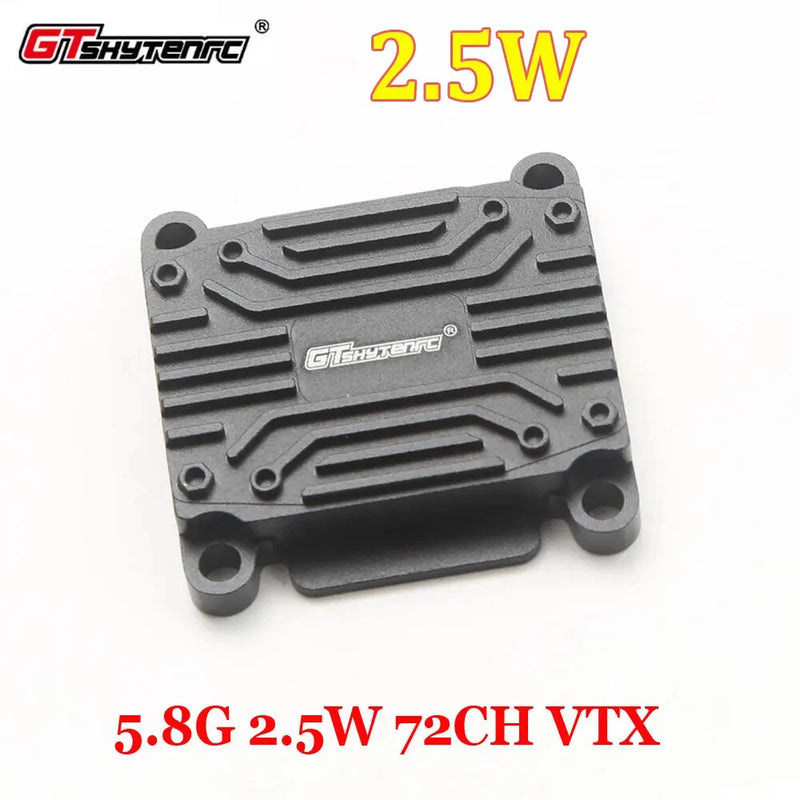 GTSKYTENRC Tracker 5.8G 2.5W 72CH VTX MMCX PIT FPV Transmitter for RC Drone