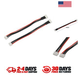 2pcs 15cm JST-XH 3S LiPo Battery Balance Charging Extension Wires for RC Drones Battery