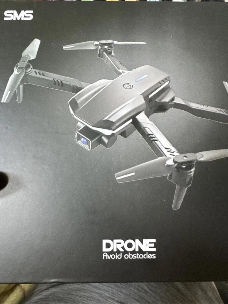 SMS 4K obstacle-avoidance drone with foldable quadcopter arms and front camera