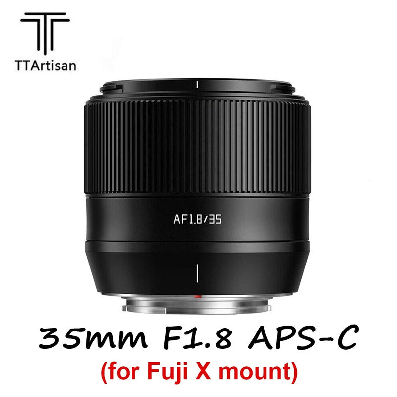 TTArtisan AF 35mm F1.8 APS-C Auto Focus Lens for Fujifilm Fuji X Mount Cameras