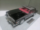 AMC 1:18  Eldorado Biarritz 1980 black luxury car model resin NIB