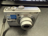 PANASONIC LUMIX DMC-LS70 7.2MP Digital Camera - Silver Tested Works