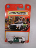 Police 1976 VW Volkswagen MK1 GTI Golf "Polizei" - Matchbox MB1200 1:64 Diecast