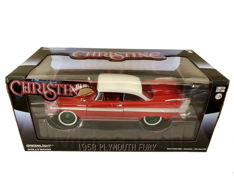 Greenlight Hollywood 1983 Christine 1958 Plymouth Fury 1/24 Diecast Car 84071