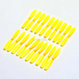 55mm Propeller Yellow CW CCW 10pair for mini RC Drone Quadcopter Racing Aircraft