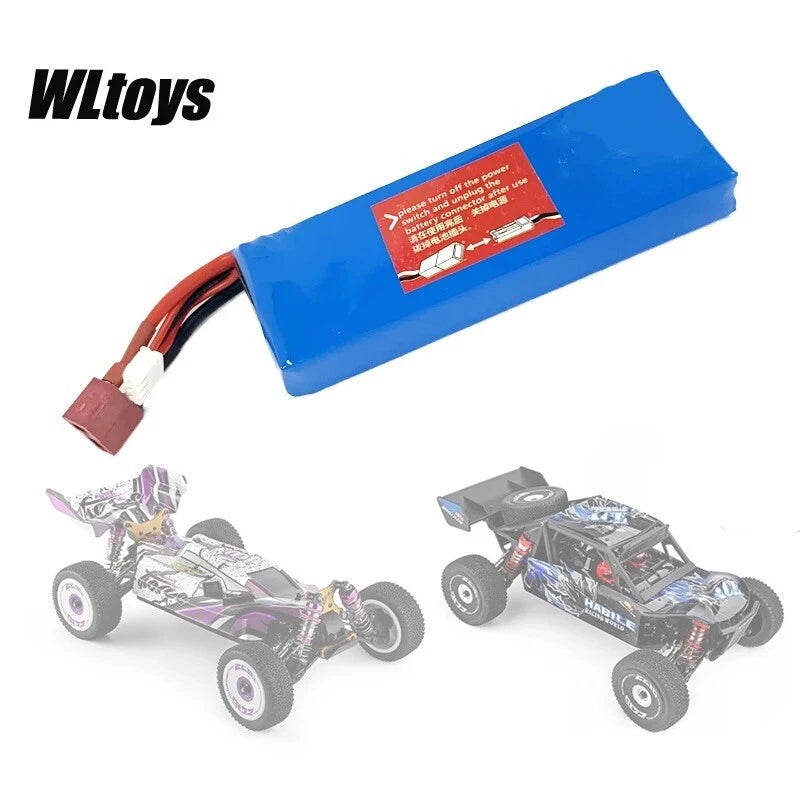 WLtoys 7.4V 2s 2200mah LiPo Battery WL144001-1652 124019 124018 124017 124016 Battery