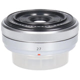 Authentic FUJIFILM XF27/2.8 Silver #270-004-287-2808