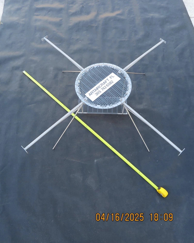 4 motor drone frame for heavy lifting in Taitanium