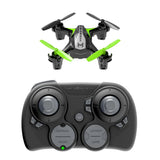 Sky Viper Dash Nano drone with lime-green propellers and black controller with buttons