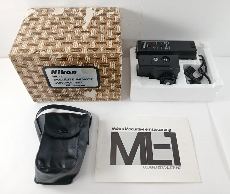 NIKON ML-1 Wireless Remote Shutter Control Kit For F2 Cameras MD-2 Motor Drives