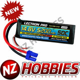 Lectron Pro 14.8V 5200mAh 50C Lipo Battery Soft Pack w/ EC5 # 4S5200-50S5 Battery