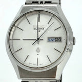 Battery Replaced Working SEIKO 0923-8010 Quartz 1974 Model 4N0582 Day-Date Battery