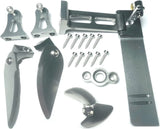 Upgrade All Metal Kit Propeller Rudder Water Knife Metal Fixed Parts for UDI
