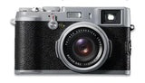 Fujifilm FinePix X Series X100 12.30MP w Battery Charger Digital Camera - Silver