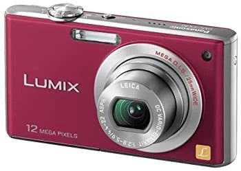Panasonic Lumix FX40 Digital Camera Red Compact Camera from Japan