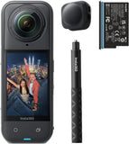 X5 Starter Bundle - Waterproof 8K 360?? Action Camera, Leading Low Light, Invisib