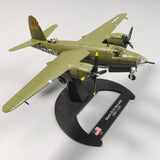 1:144 Diecast Military Model US WW2 Martin B-26 Marauder Bomber Hobby Collection