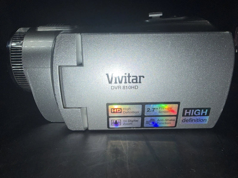 DVR 810HD Handheld DVR Digital Video Recording Camera No Cables/SD Card Vivitar