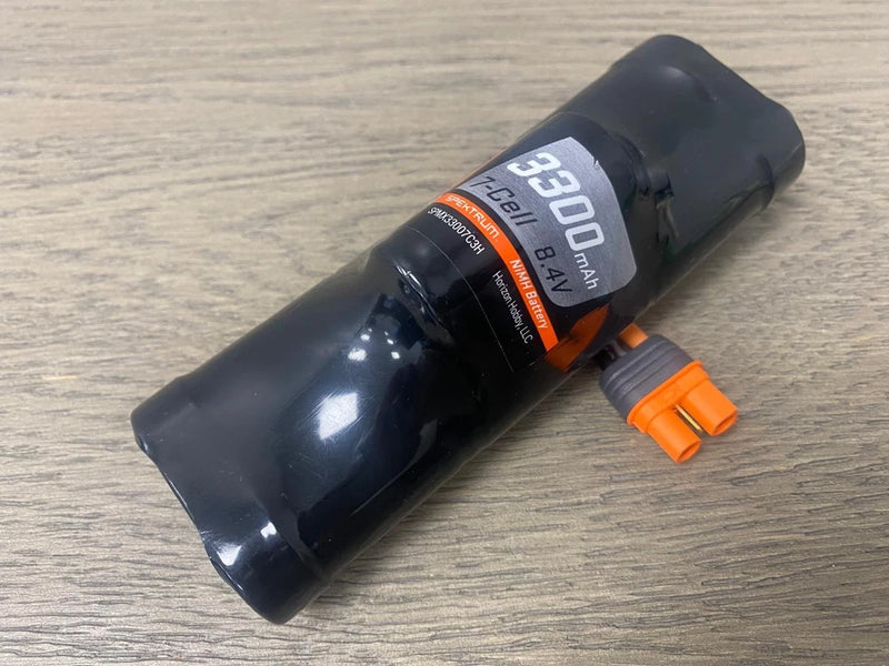 OPEN Spektrum SPMX33007C3H 3300mAh 7-Cell 8.4V Smart NiMH Hump Battery: IC3 HH Battery