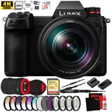 Panasonic Lumix DC-S1 Mirrorless Digital Camera with 24-105mm Lens NEW - Pro