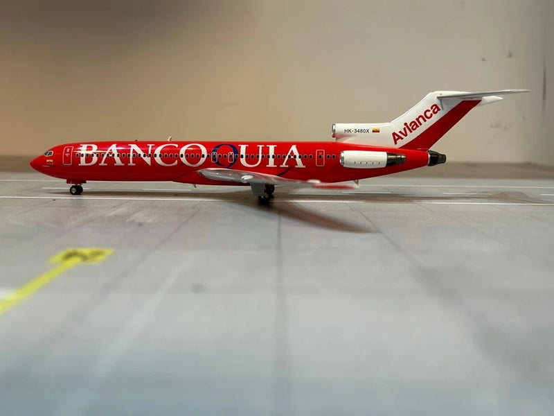 Avianca Bancoquia  Boeing 727-200 1 :200 scale diecast  -Infligth-200 Jp60