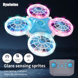 Mini Drone Flash 3D Flip 2.4G 4CH Helicopter Rc Quadcopter Aircraft Kid Toys