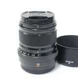 [Camera Lens]FUJIFILM Fujinon Lens XF50mmF2 R WR Black Used from Japan Good