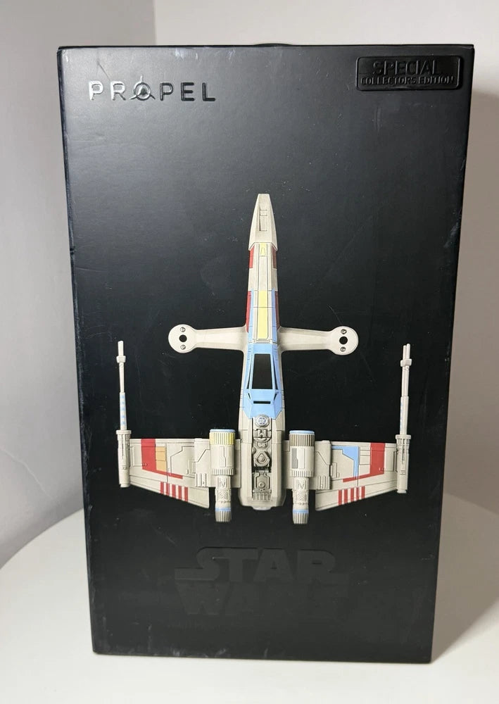 Propel X-Wing T-65 drone collector box with front spacecraft graphic, sealed