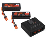 Spektrum RC Smart PowerStage 6S Surface Bundle w/2 Smart G2 3S 50C LiPo Battery Battery