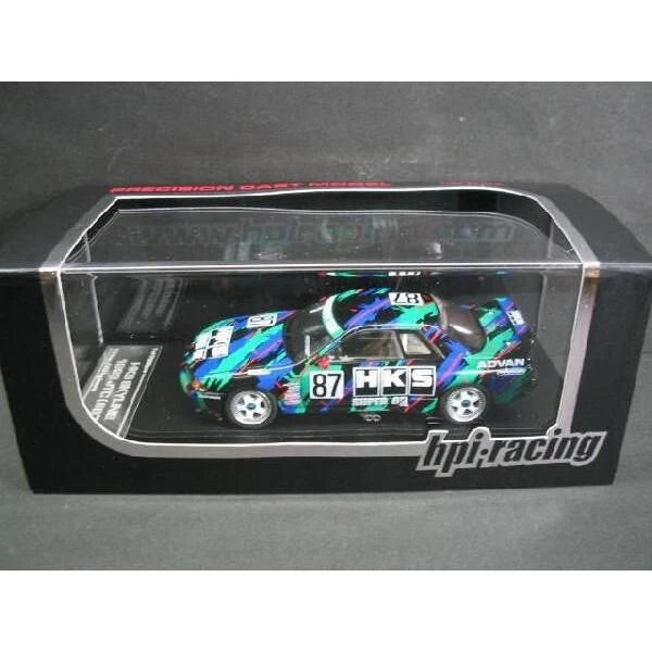 HPI 1/43 Nissan Skyline GTR R32 HKS 1993 JTC #87 Racing Model Car