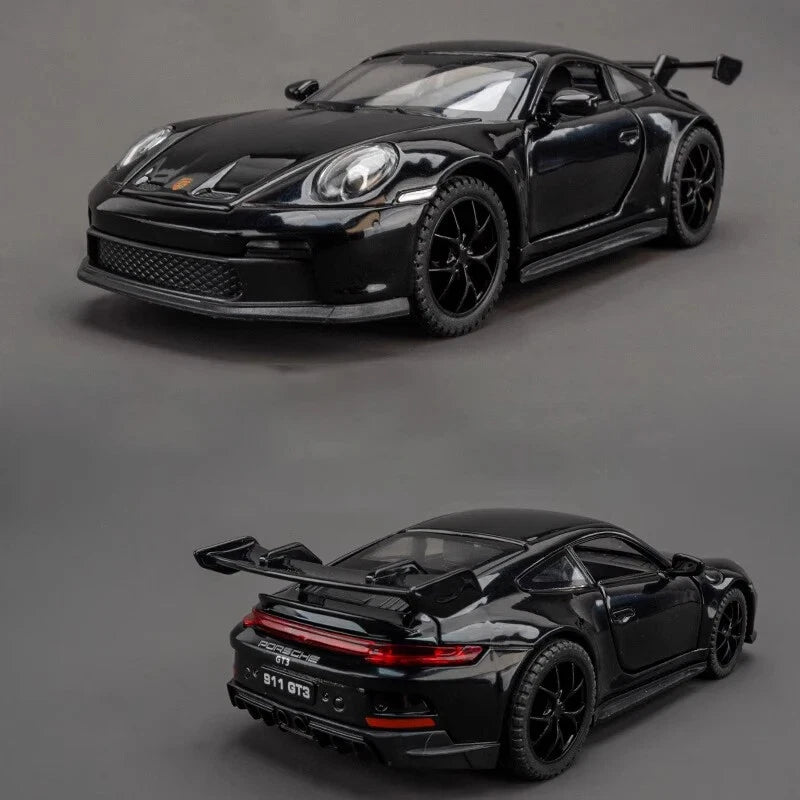 1:32 911 GT3 RS Alloy Sports Car Model Diecast Metal Racing Car Vehicles