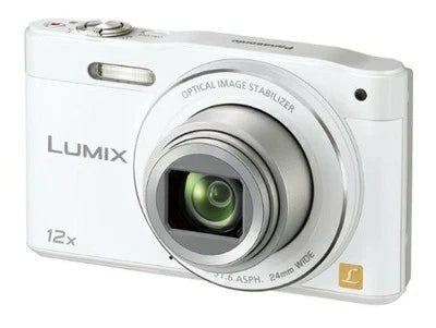 Panasonic Lumix SZ8 Digital Camera 12x Optical Zoom White From Japan