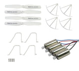 SYMA X5UW X5UC RC Drone Parts Propeller Blades Protective Ring Frame Tripod Land