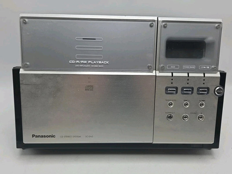 Panasonic SC-EN5 CD-R/RW Playback CD Stereo System Untested Unit Only