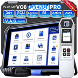 MUCAR VO8+TPMS Tool Diagnostic OBD2 Scanner Bidirectional E.CU Coding 34+Service Battery