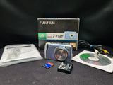 Fujifilm FinePix F45fd 8.3MP Compact Camera, Blue, Good condition, Boxed &Tested