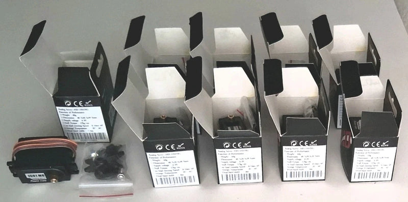 9 Lot Power HD RC Model 1501MG Metal Gear R/C Airplane Hobby Analog Servo NEW!