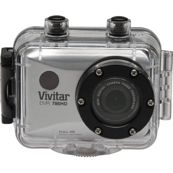 Vivitar DVR794HD-SIL Action Camcorder - Full HD