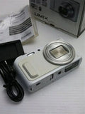 [Used] Excellent Condition Panasonic LUMIX DMC-TZ57 White - Guaranteed, Immediat
