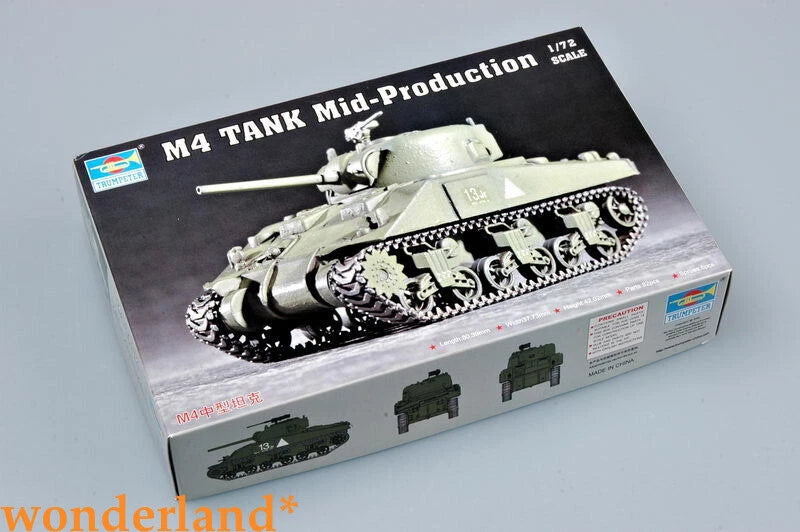 Trumpeter 1/72 07223 M4 TANK Mid-Production