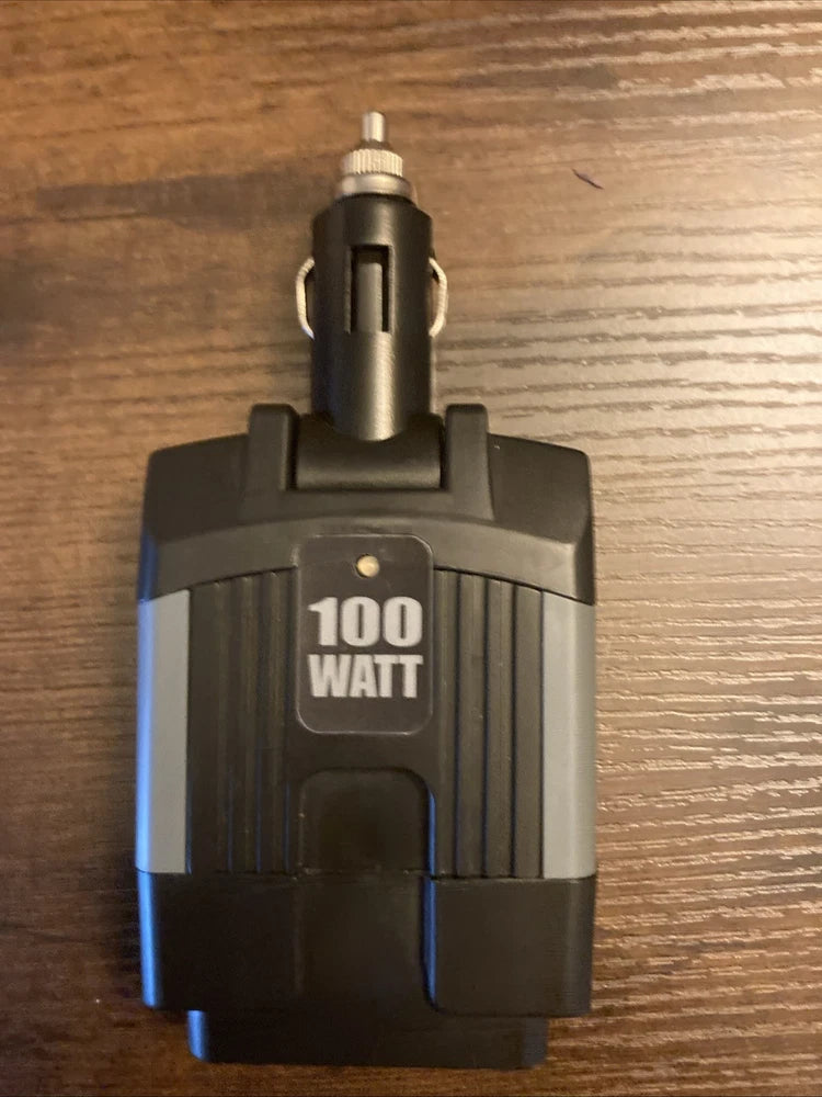 100 Watt Car Power Inverter Car Charger Outlet  ||TESTED||??
