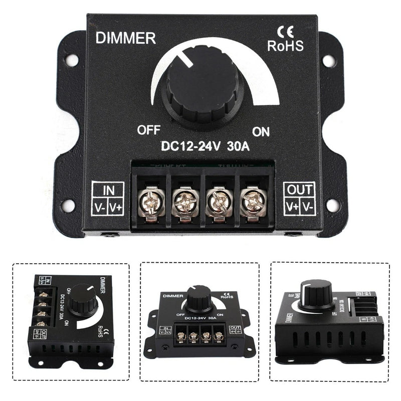 For STABILIZER 30A Power Supply Adjustable Voltage Regulator DC-DC Voltage Kit