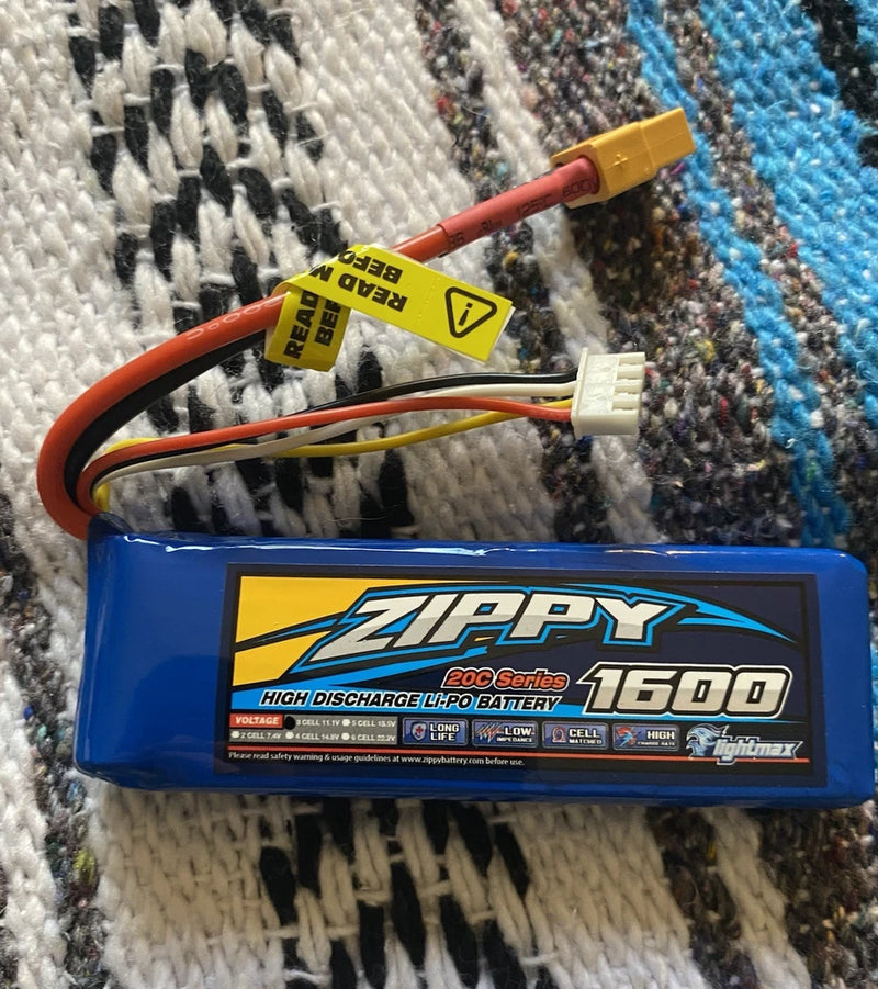 Zippy  1600 20C Lipo Battery Lightmax