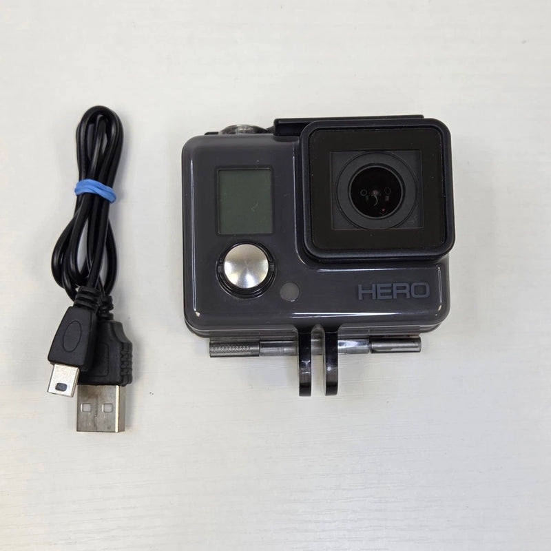 GoPro Hero Full 1080p Action Camera CHDHA-301 + USB Charging Cable