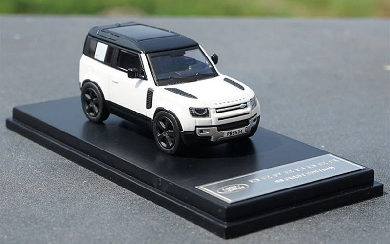 1/64 Scale Land Rover NEW Defender White Diecast Car Model Collection Toy NEW