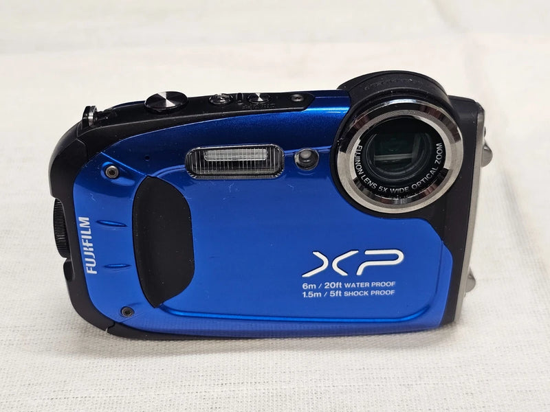 FujiFilm Finepix XP60 16.4 MP WaterProof Digital Camera HDMI Blue Digital Camera