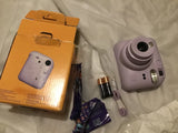 READ DESCRIPTION!! instax mini 12 camera, LILAC PURPLE