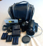 Panasonic Lumex DMC-FZ8 digital camera 12x optical zoom w/case, charger, strap &